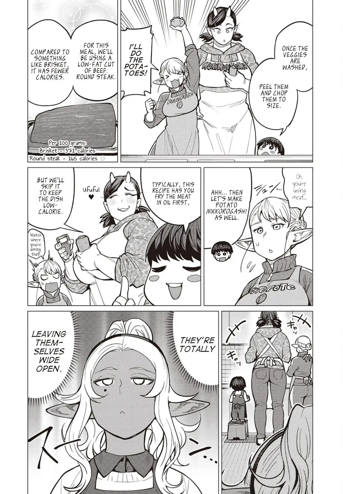 Elf-san wa Yaserarenai. chapter 24 page 9