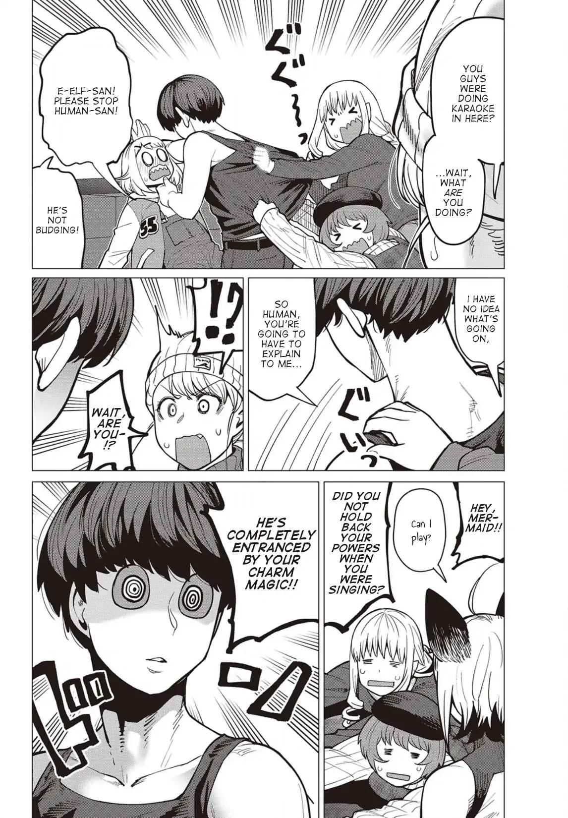 Elf-san wa Yaserarenai. chapter 26 page 17