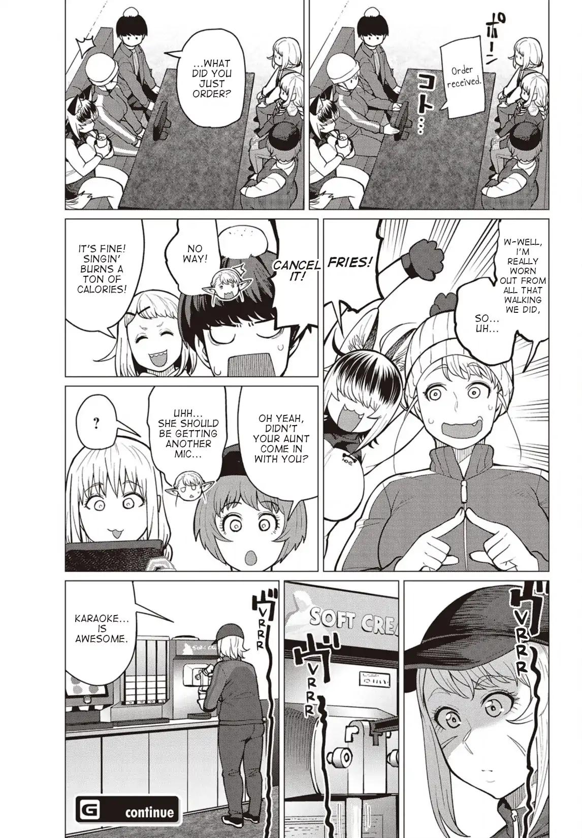 Elf-san wa Yaserarenai. chapter 26 page 20