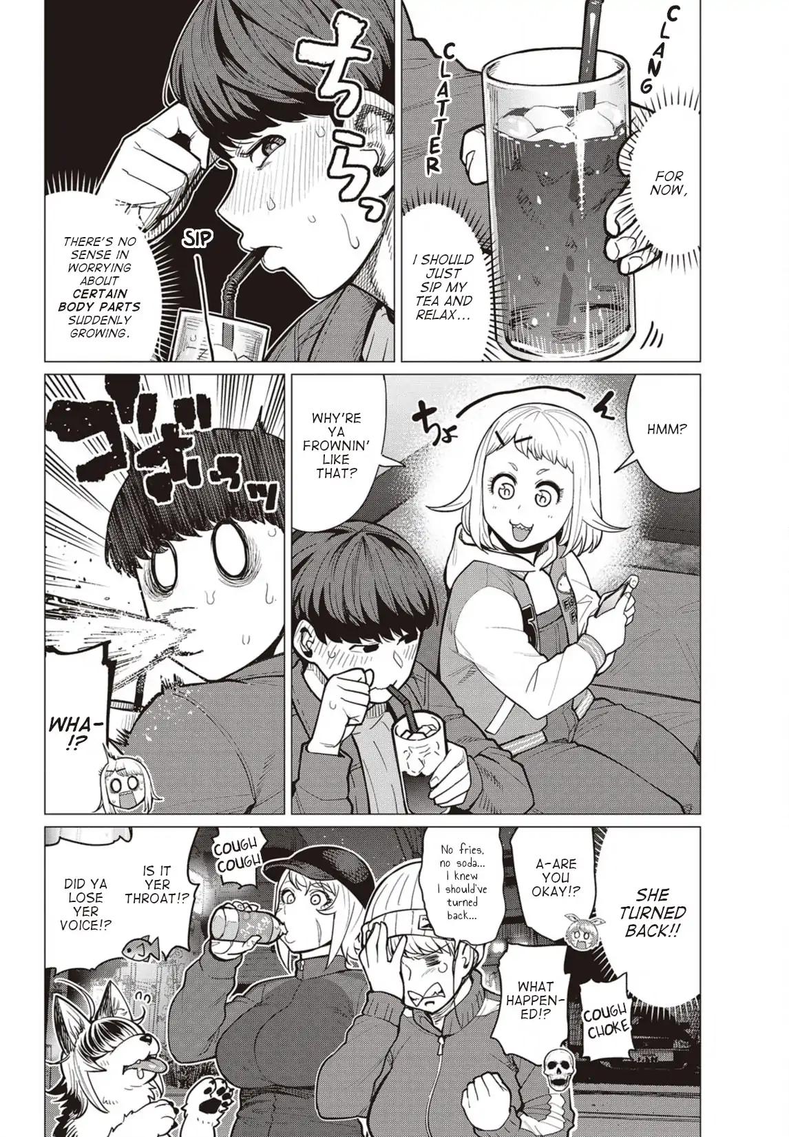 Elf-san wa Yaserarenai. chapter 26 page 3