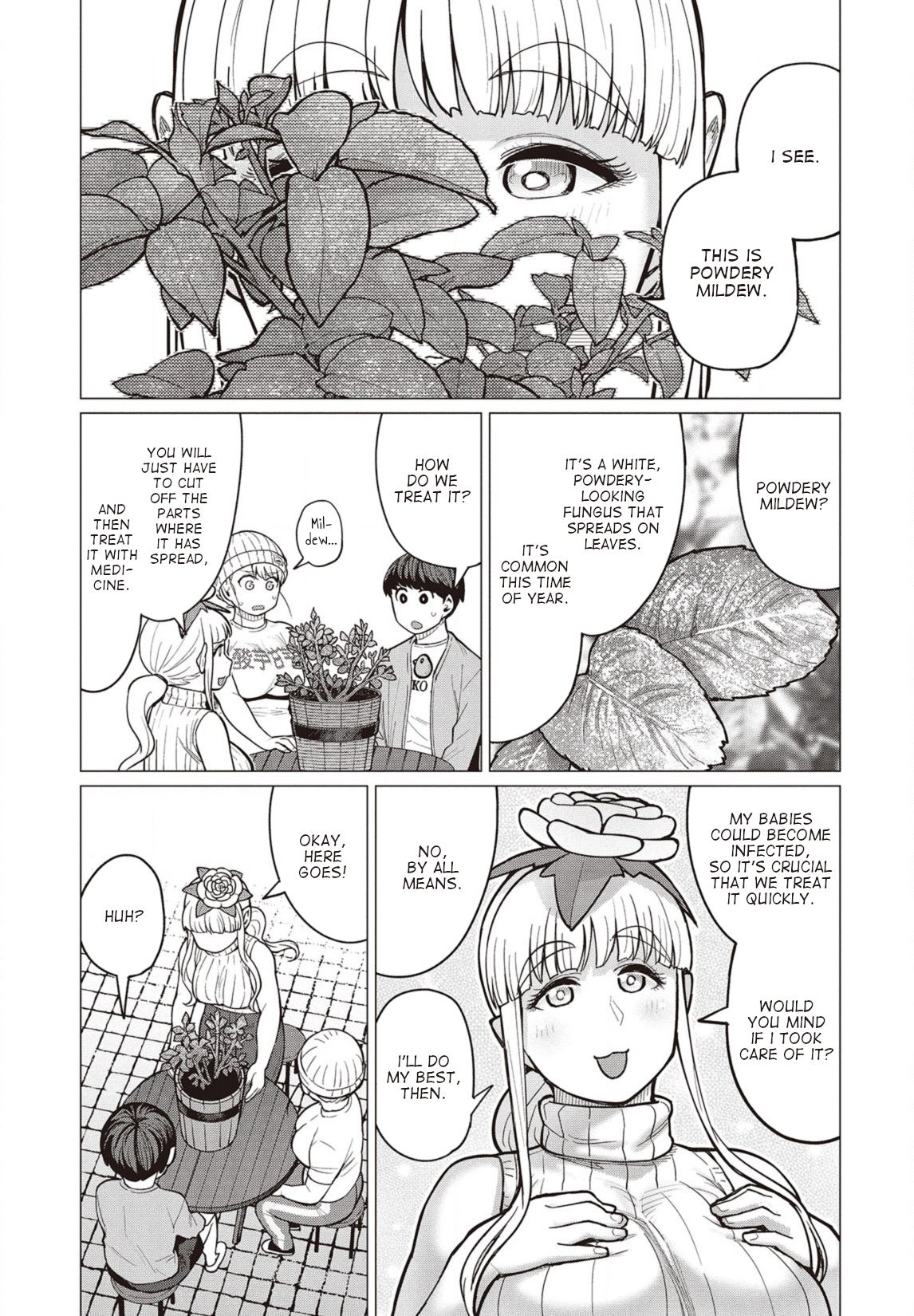 Elf-san wa Yaserarenai. chapter 28 page 6