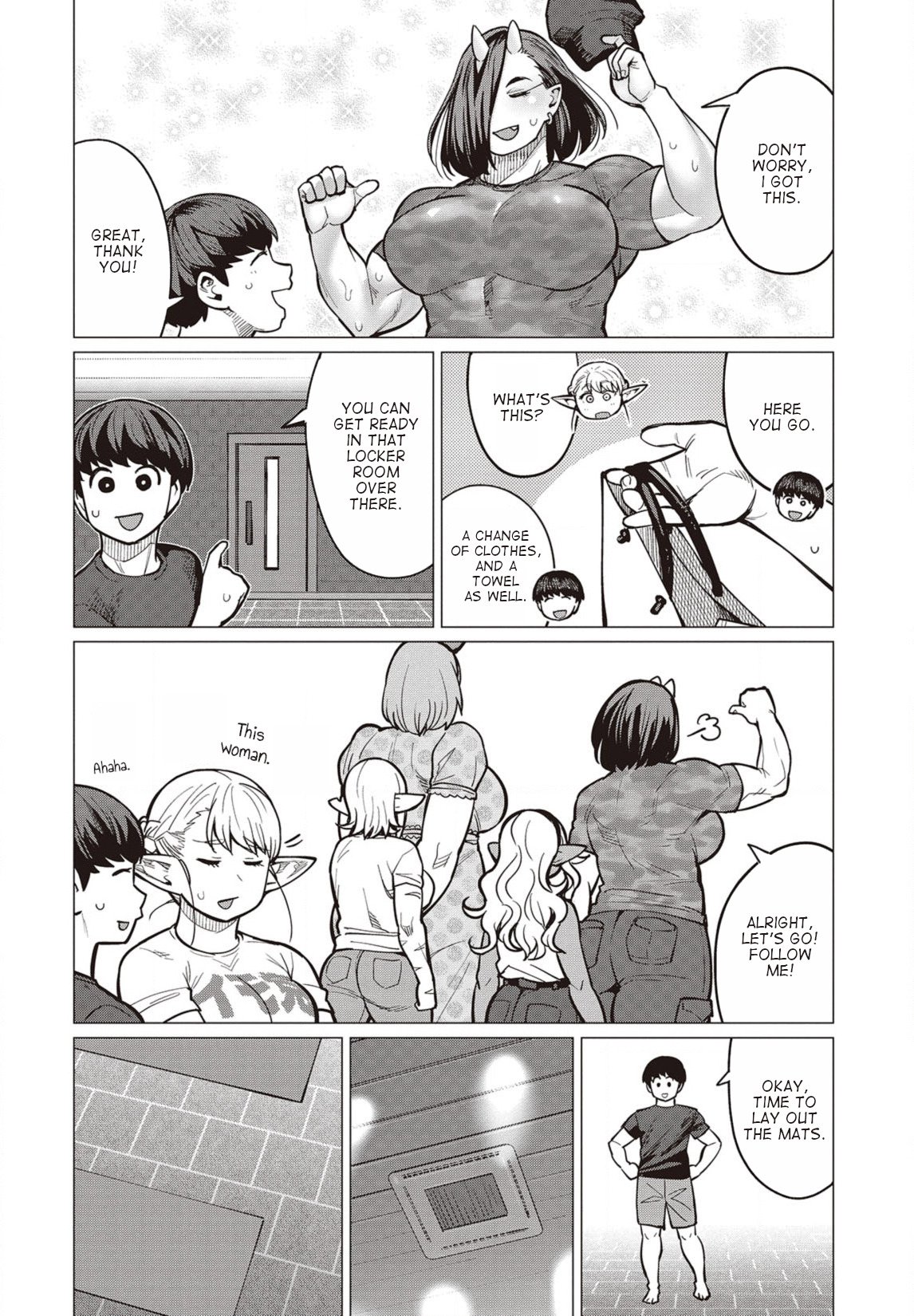 Elf-san wa Yaserarenai. chapter 29 page 3