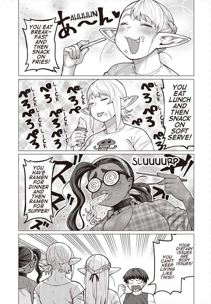 Elf-san wa Yaserarenai. chapter 31 page 6