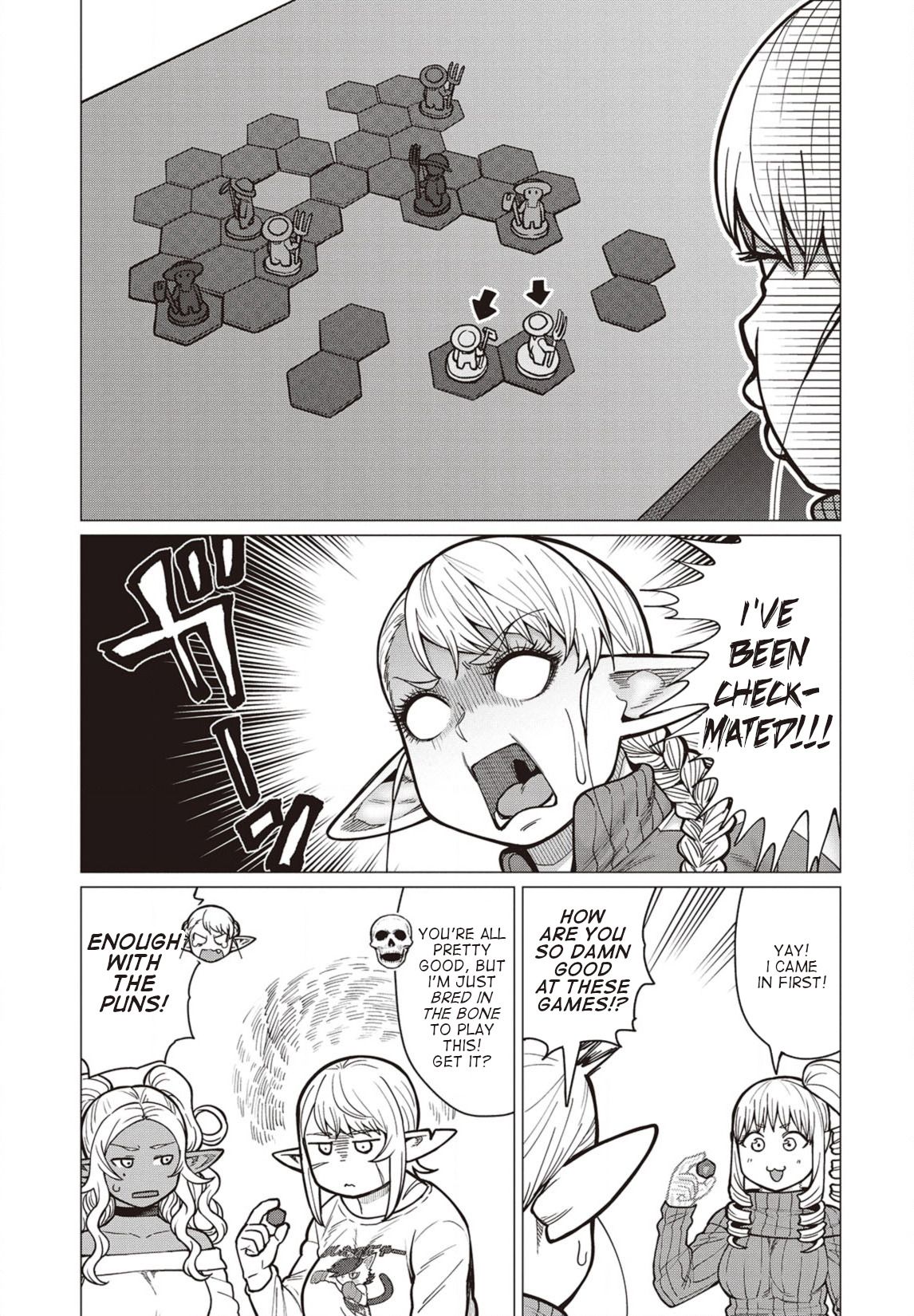 Elf-san wa Yaserarenai. chapter 36 page 12