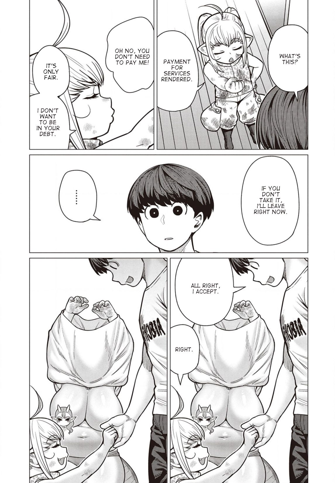 Elf-san wa Yaserarenai. chapter 39 page 6