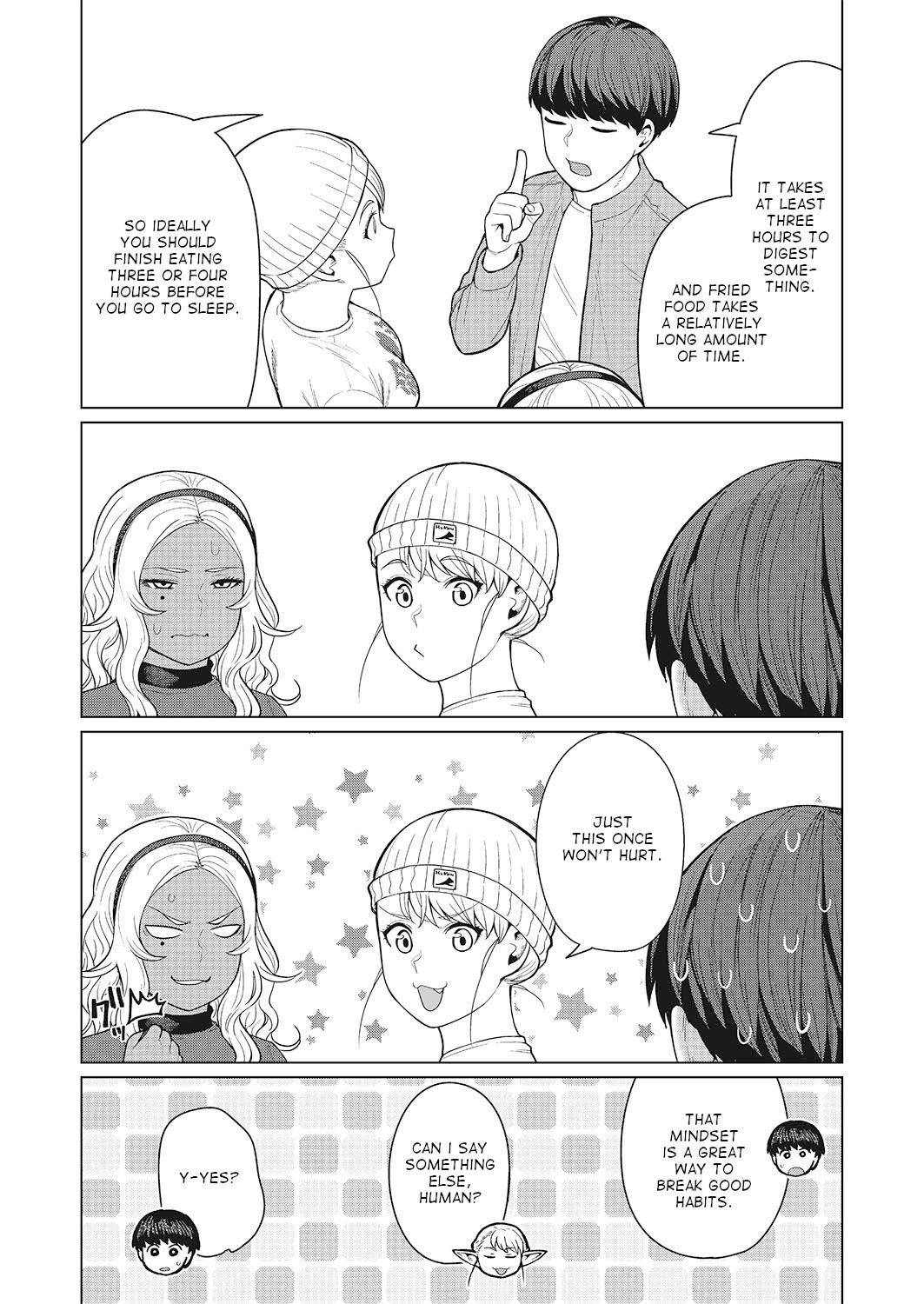 Elf-san wa Yaserarenai. chapter 47 page 21
