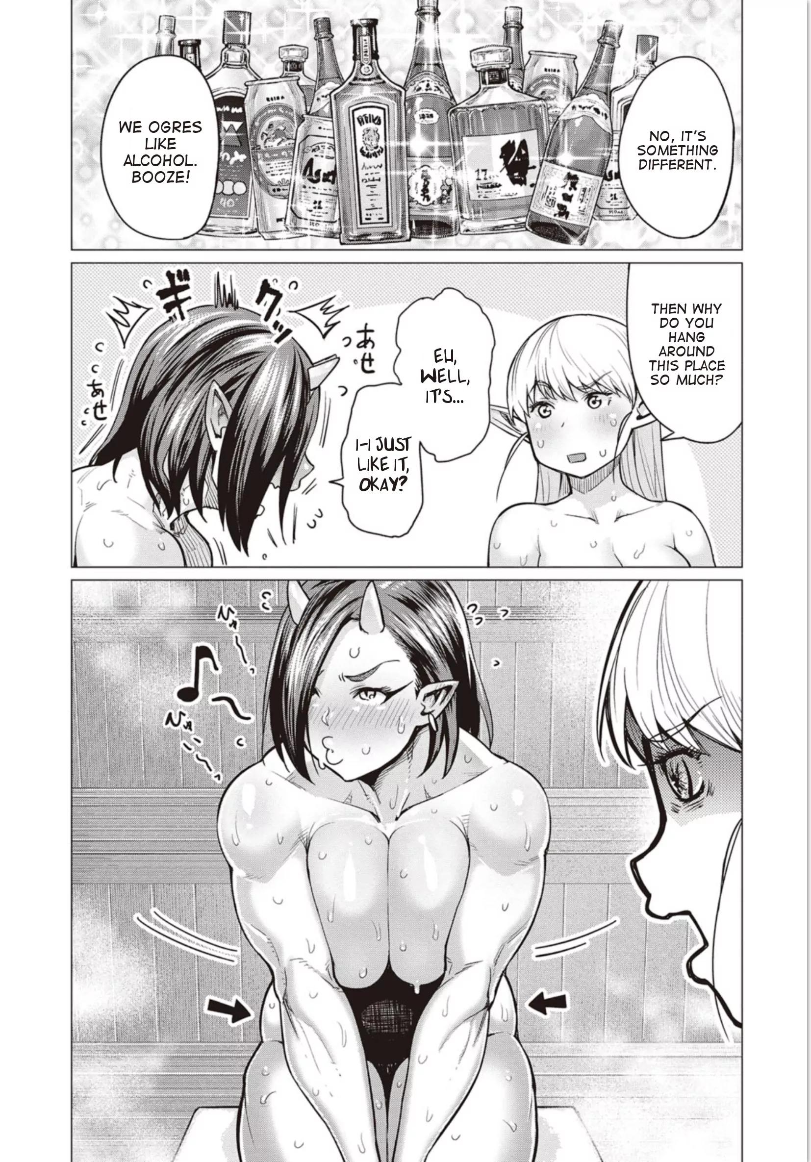 Elf-san wa Yaserarenai. chapter 5 page 14