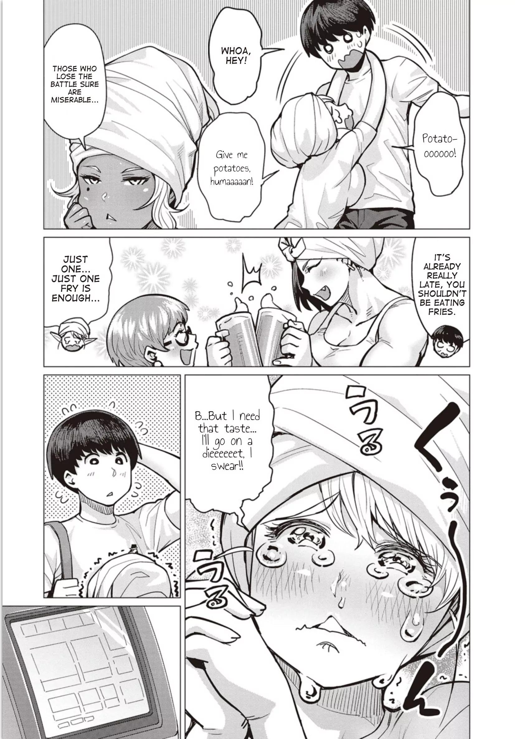 Elf-san wa Yaserarenai. chapter 5 page 21