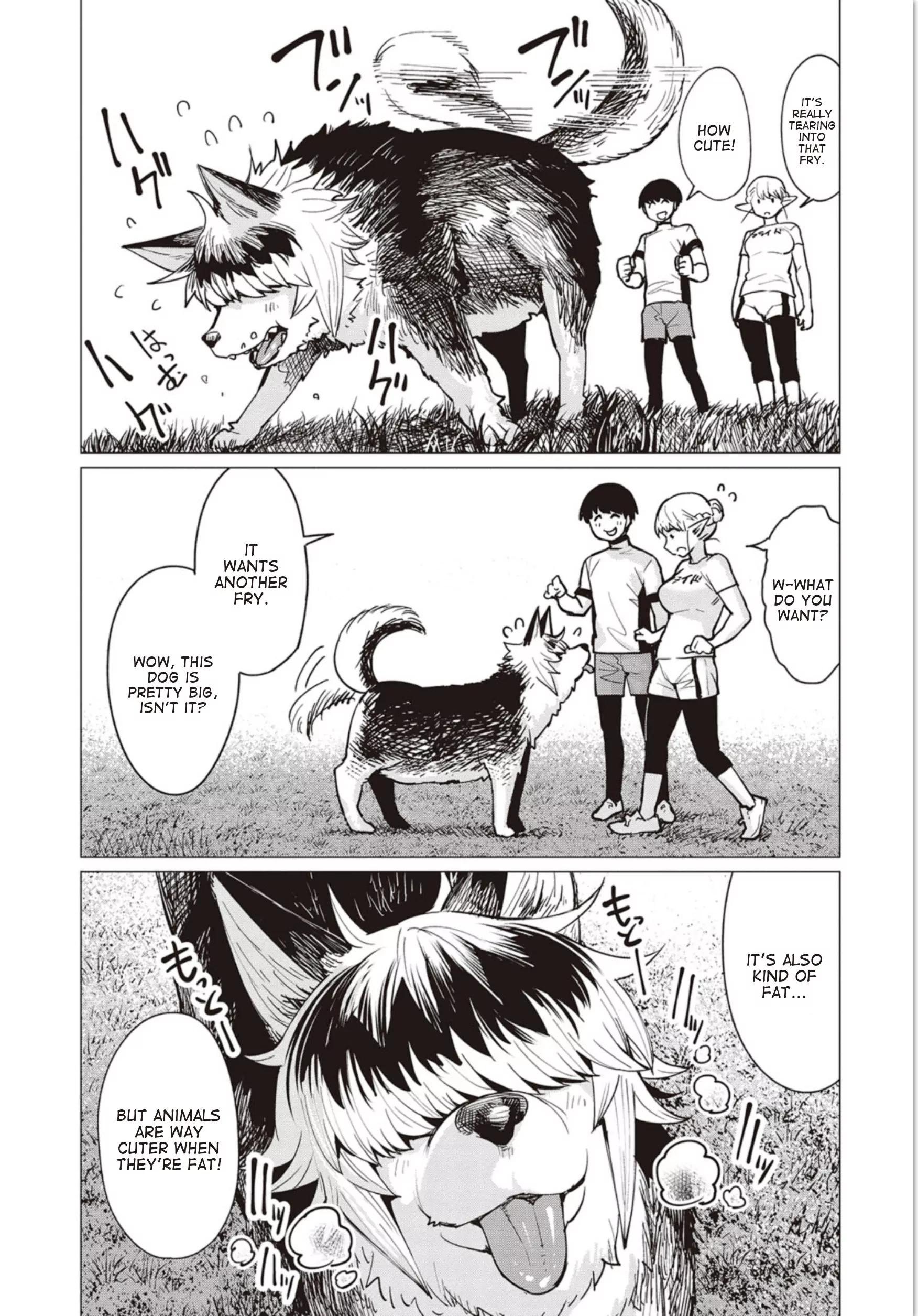 Elf-san wa Yaserarenai. chapter 6 page 10