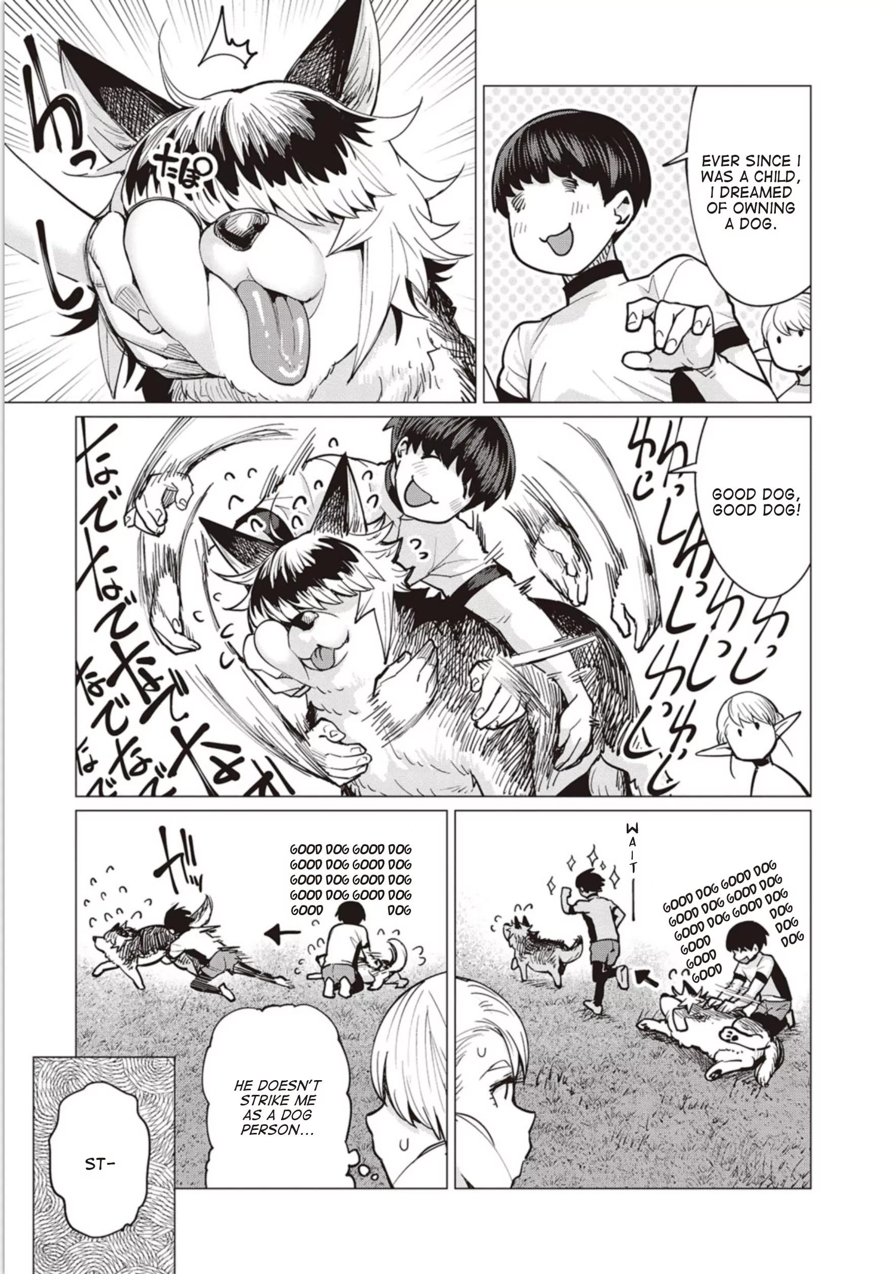 Elf-san wa Yaserarenai. chapter 6 page 11