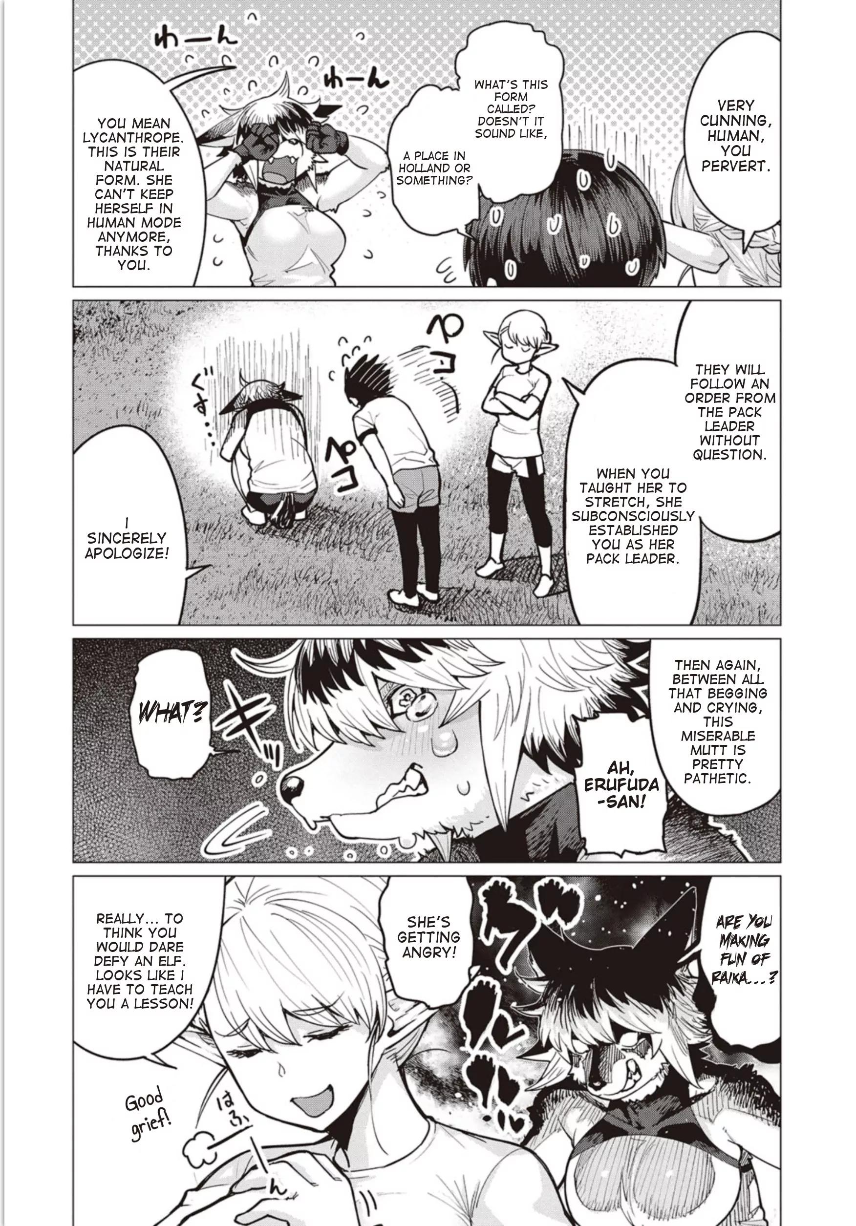 Elf-san wa Yaserarenai. chapter 6 page 21