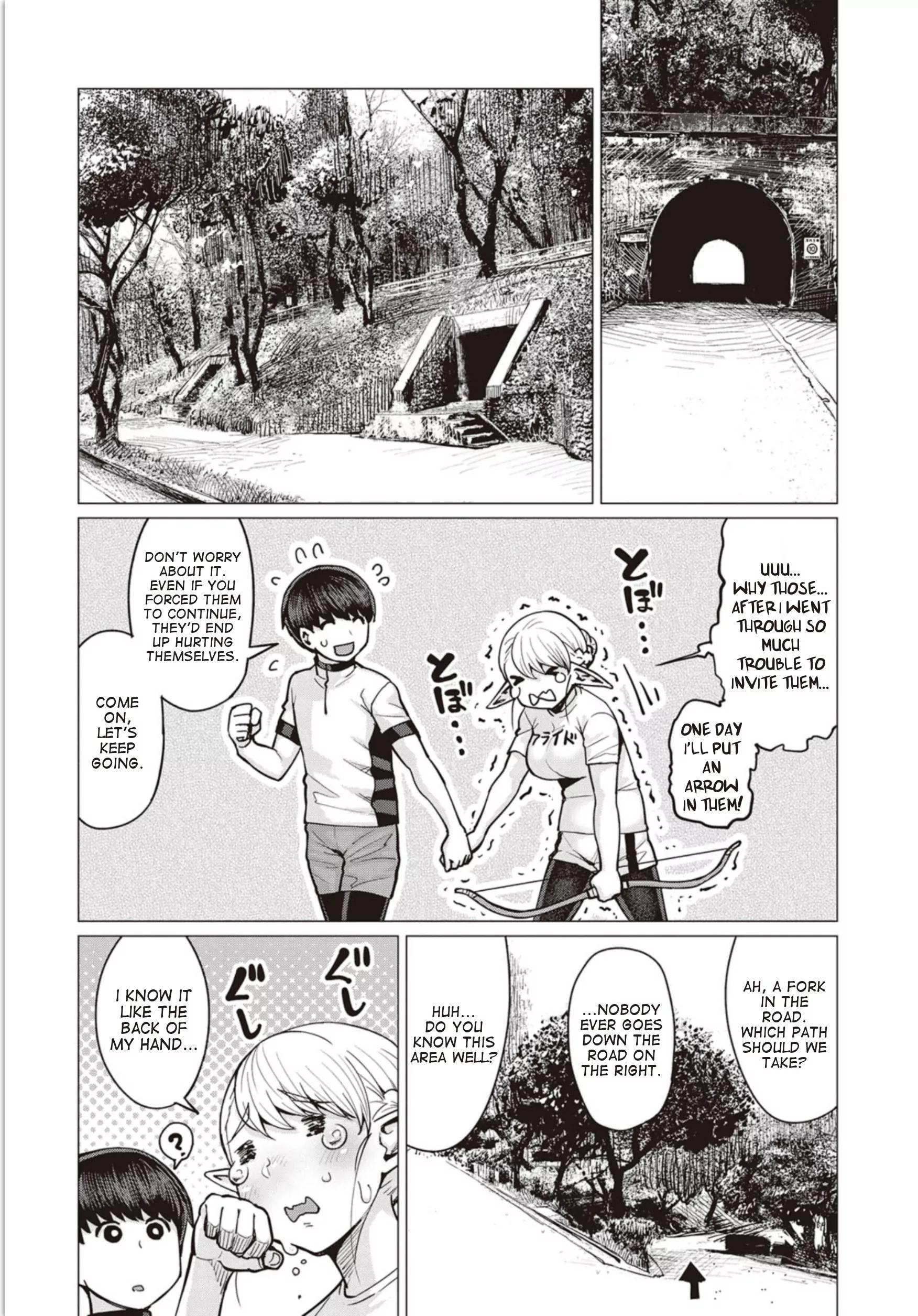 Elf-san wa Yaserarenai. chapter 6 page 5
