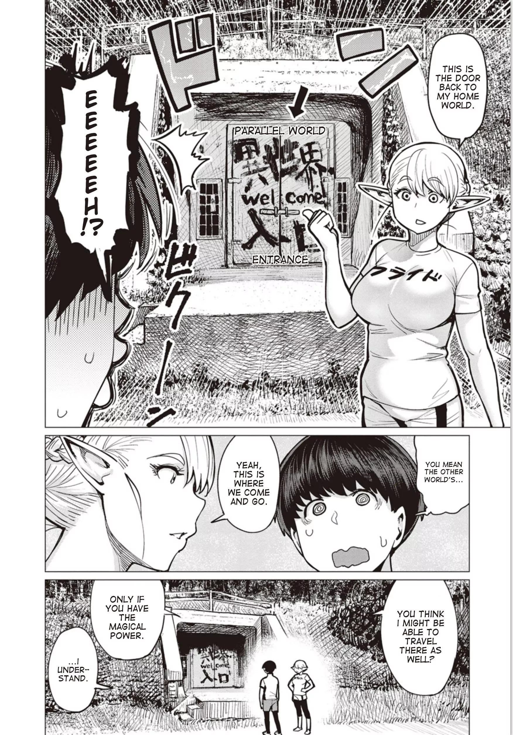 Elf-san wa Yaserarenai. chapter 6 page 6
