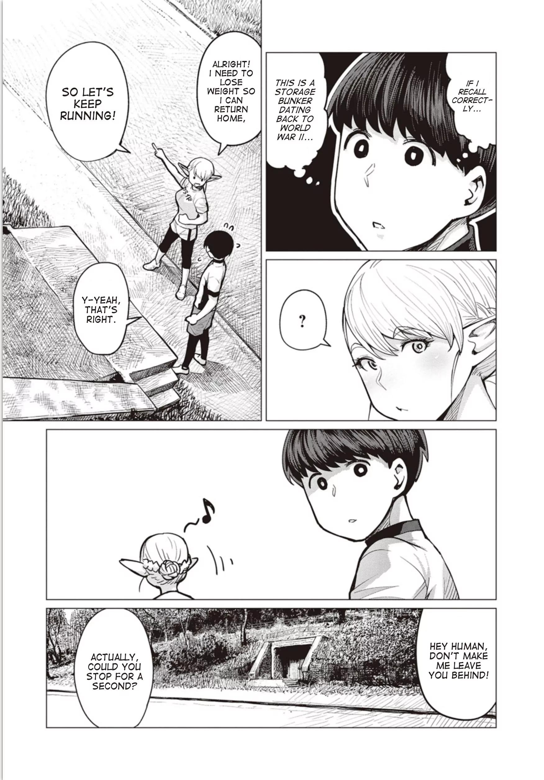 Elf-san wa Yaserarenai. chapter 6 page 7