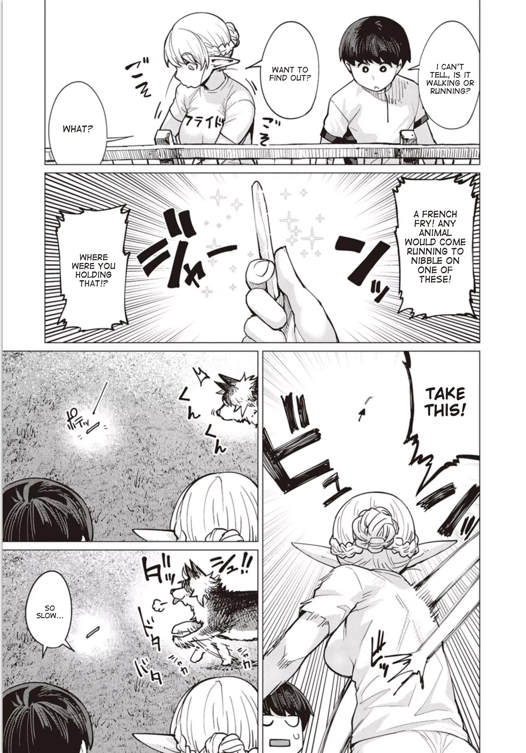 Elf-san wa Yaserarenai. chapter 6 page 9