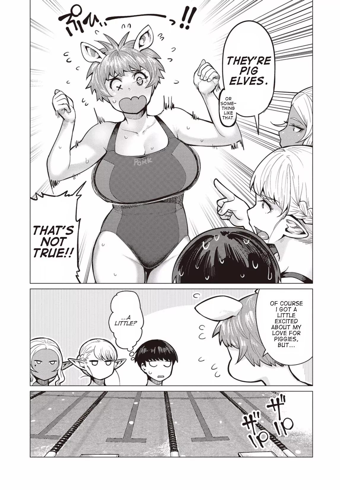 Elf-san wa Yaserarenai. chapter 7 page 18