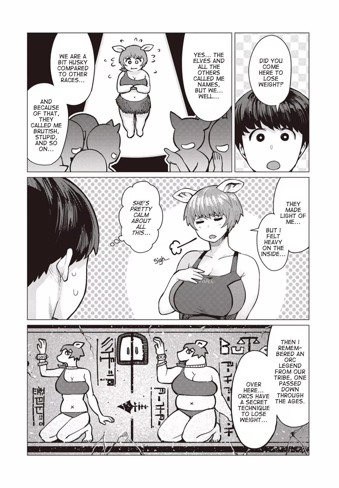 Elf-san wa Yaserarenai. chapter 7 page 19
