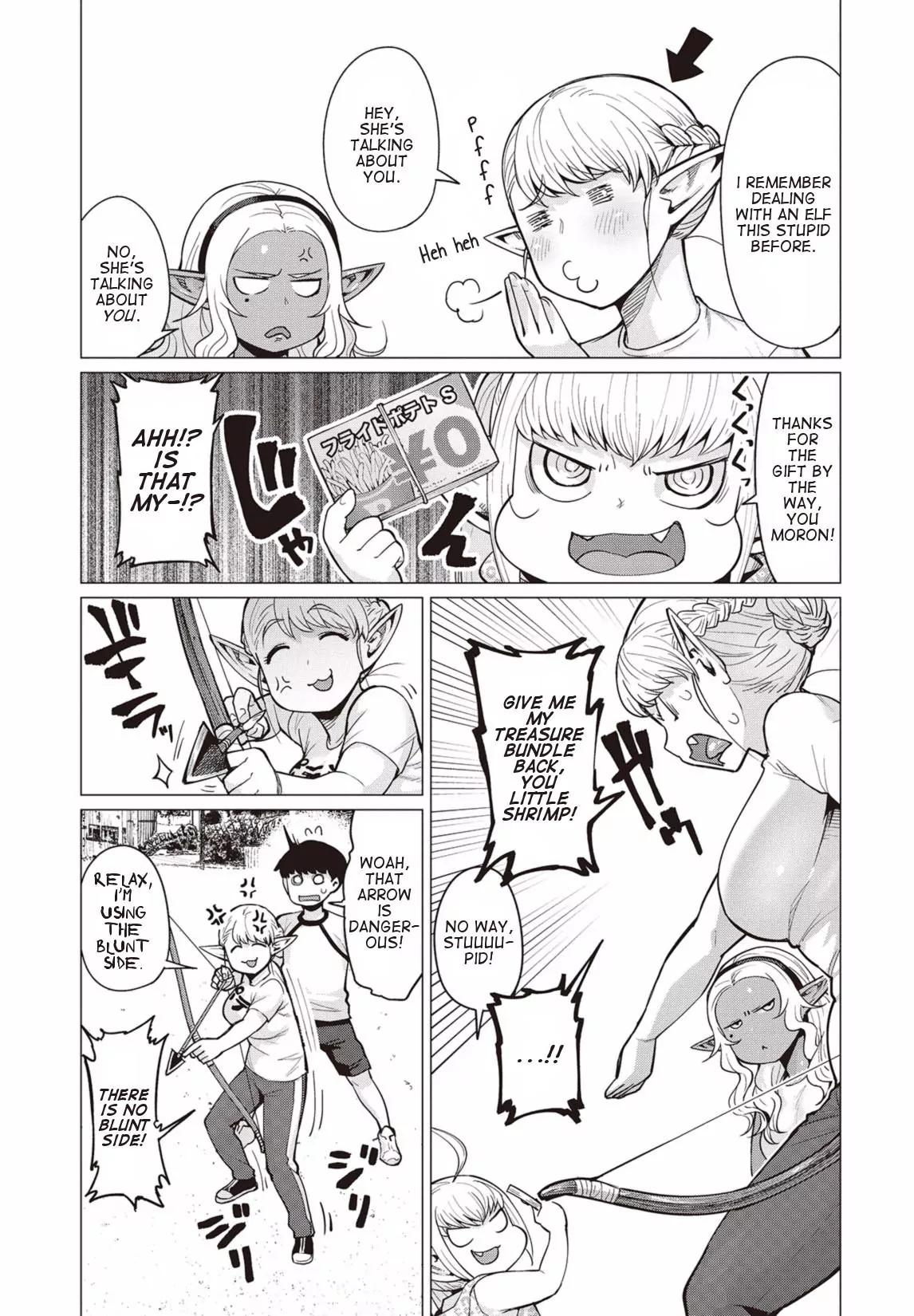 Elf-san wa Yaserarenai. chapter 8 page 18