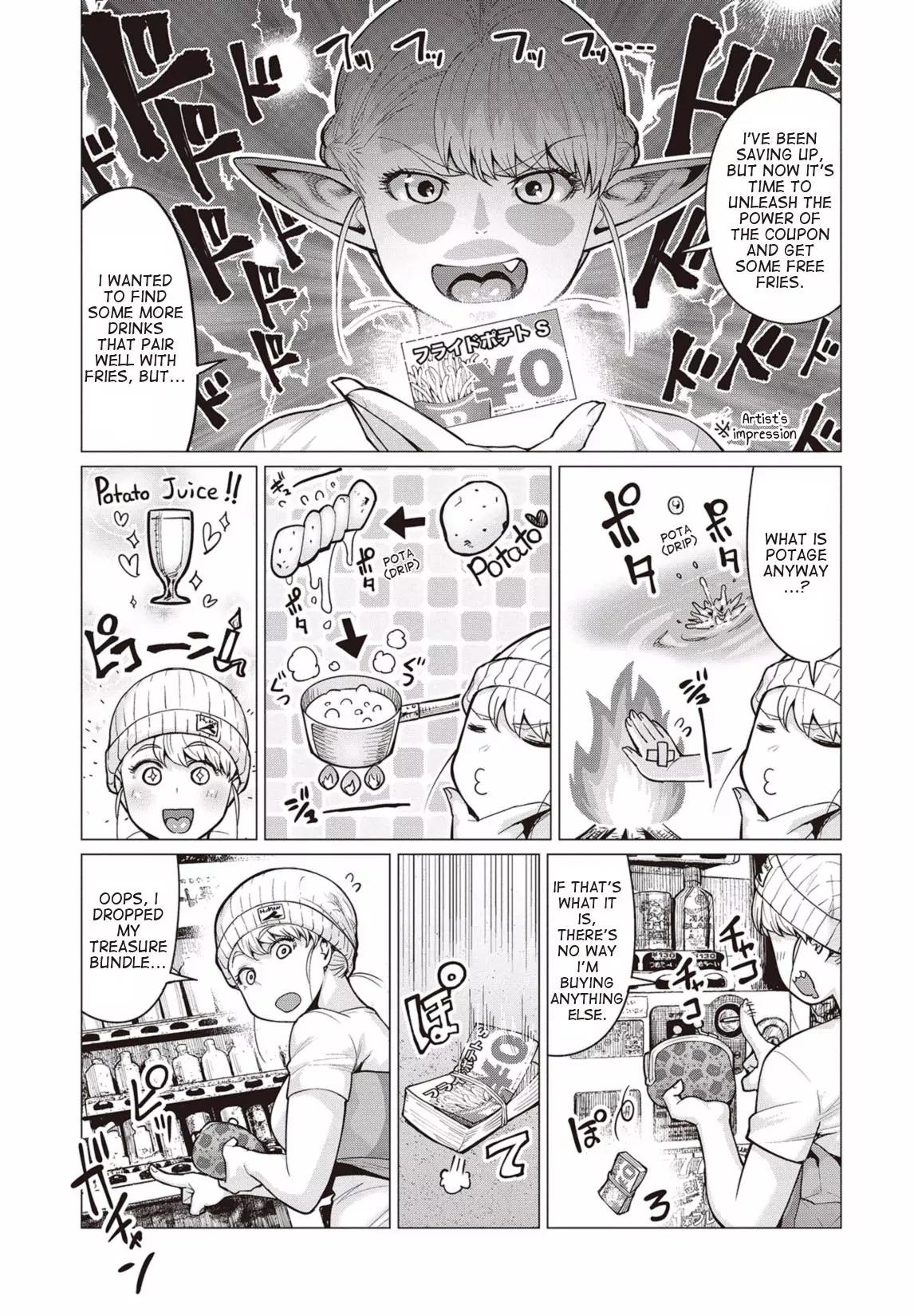 Elf-san wa Yaserarenai. chapter 8 page 2