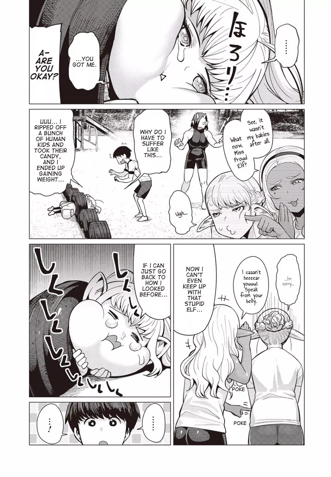 Elf-san wa Yaserarenai. chapter 8 page 20