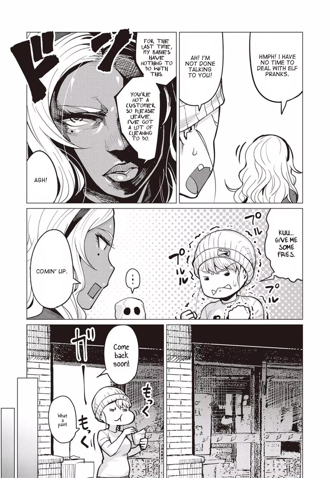 Elf-san wa Yaserarenai. chapter 8 page 5