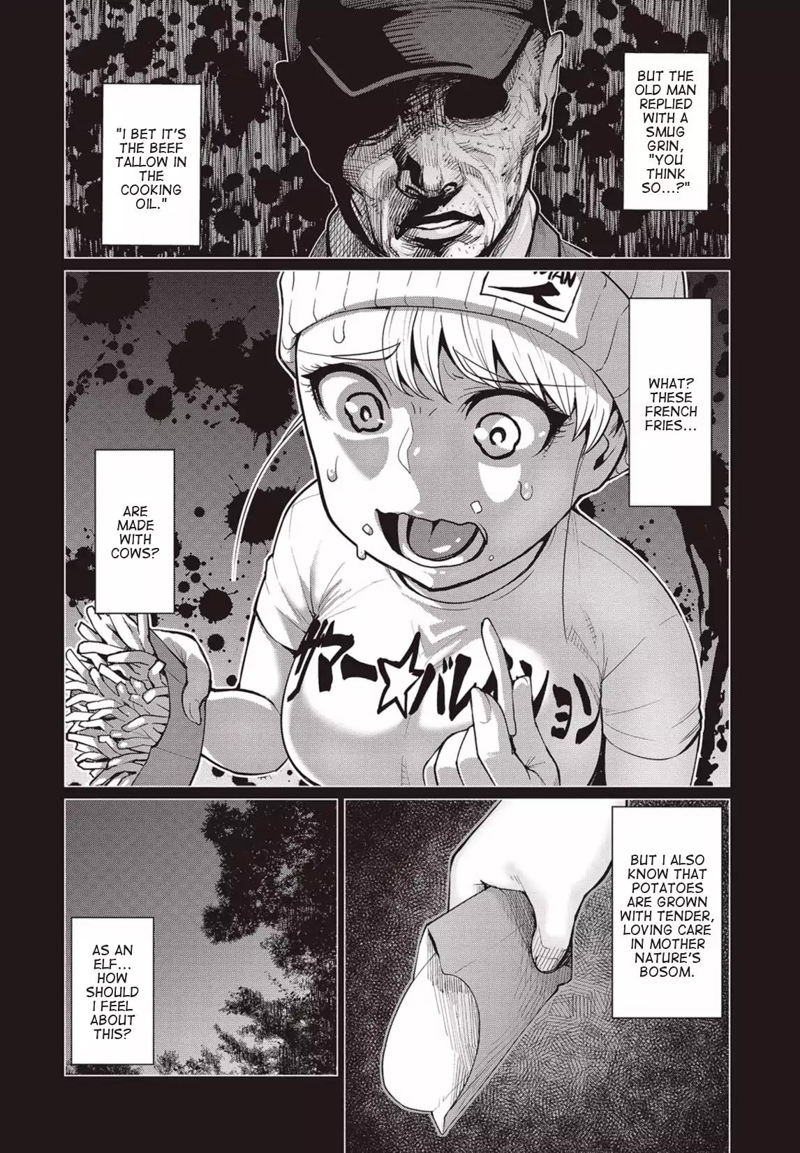 Elf-san wa Yaserarenai. chapter 9 page 15