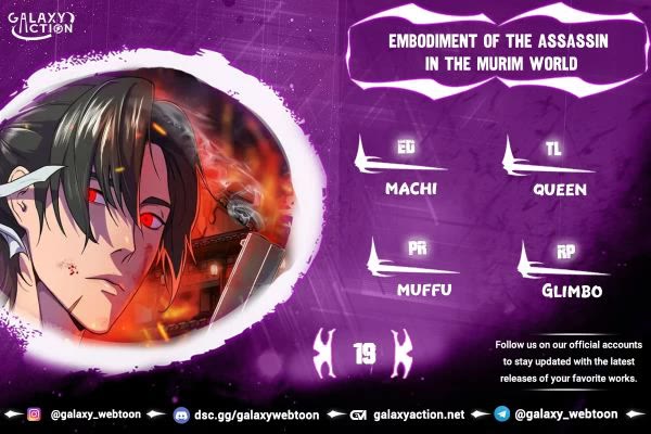 Embodiment of the Assassin in the Murim World chapter 19 page 1