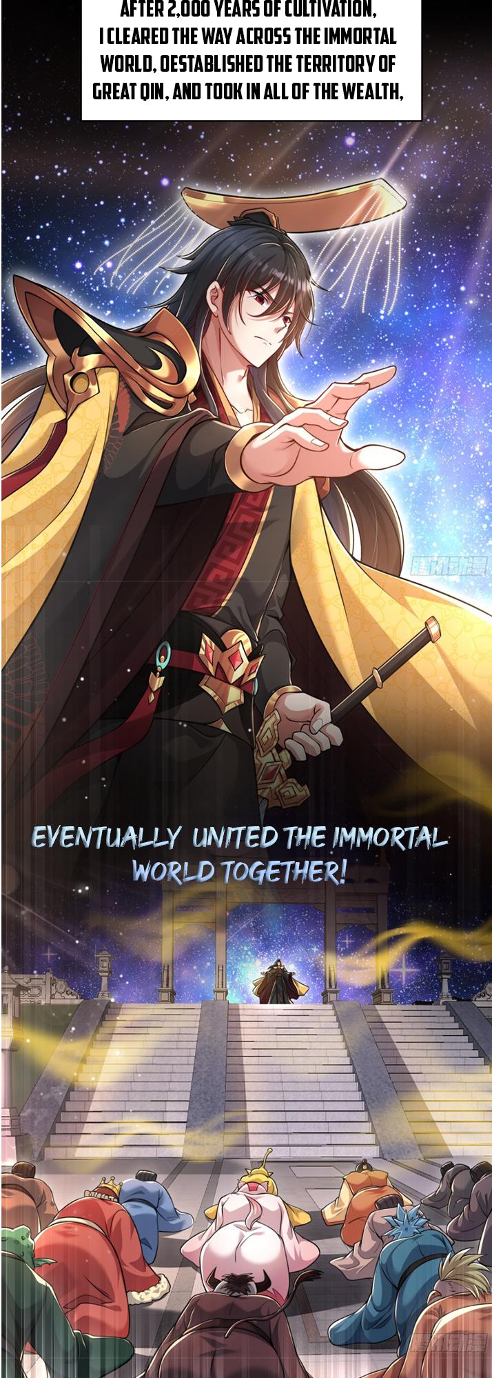 Emperor Qin Returns! I Am The Eternal Immortal Emperor chapter 1 page 9