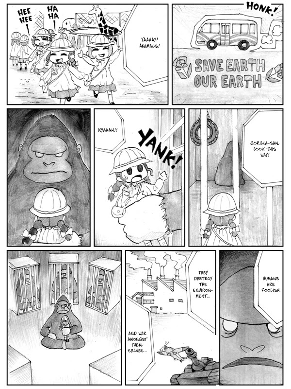 End of Goldfish Kingdom chapter 7 page 28