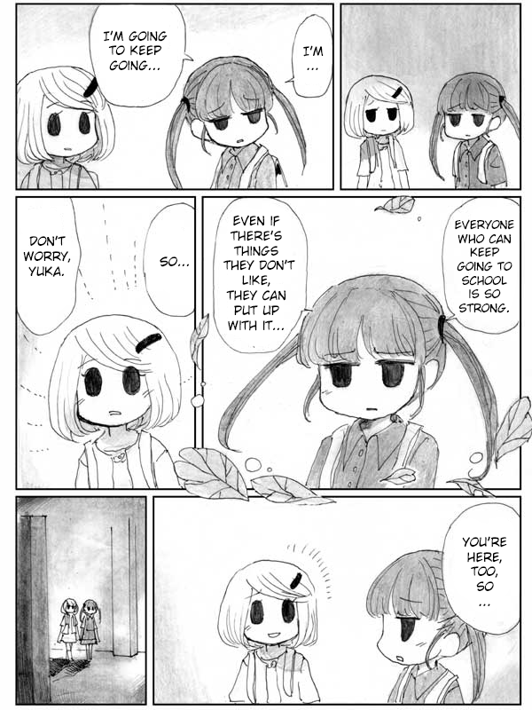 End of Goldfish Kingdom chapter 8.1 page 22
