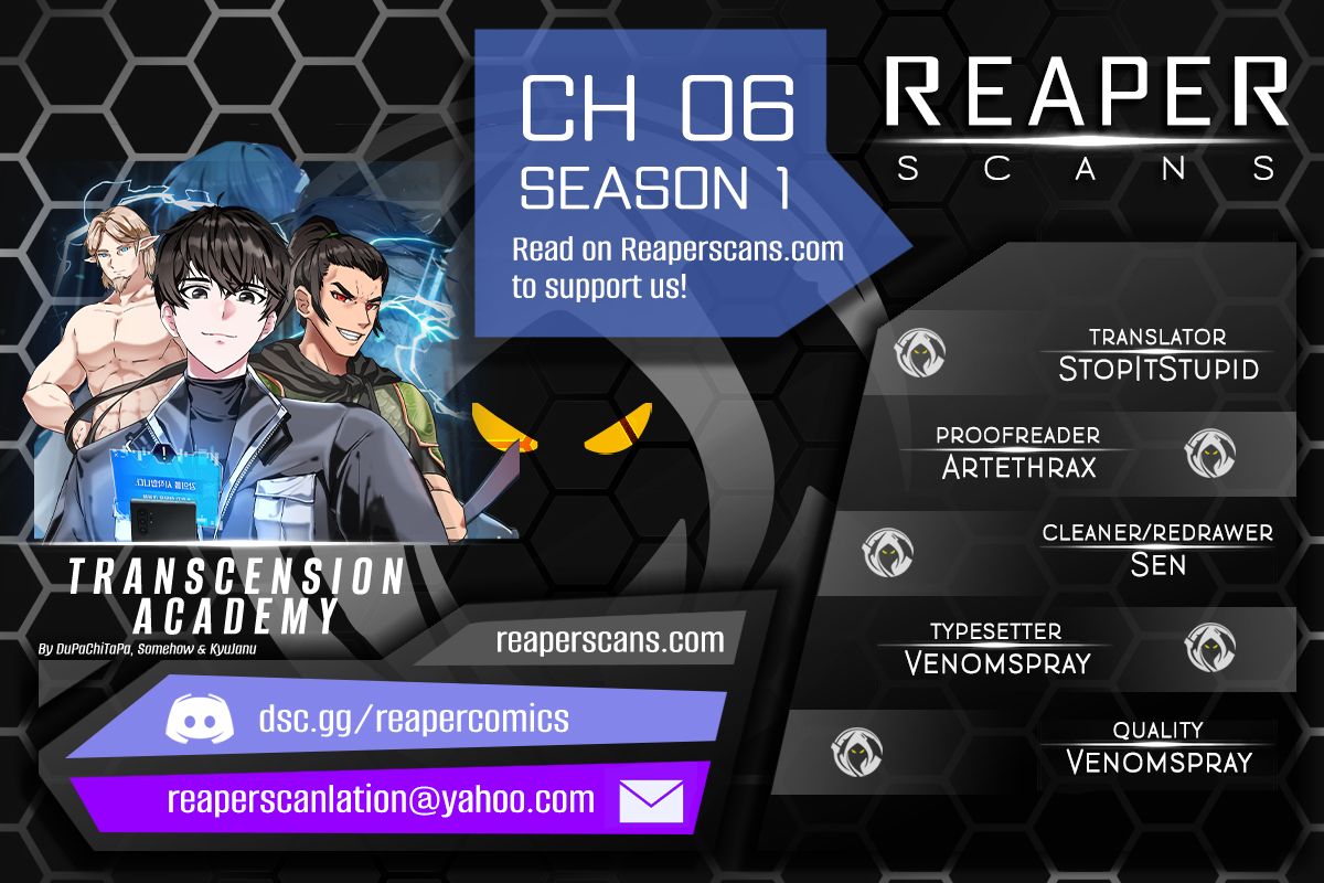 Enrolling in the Transcendent Academy chapter 6 page 1