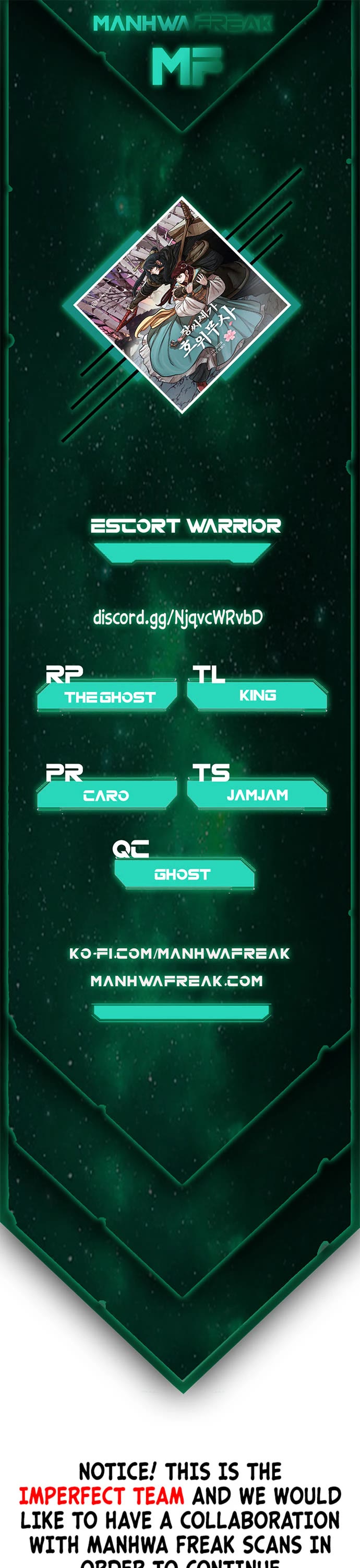 Escort Warrior chapter 182 page 1