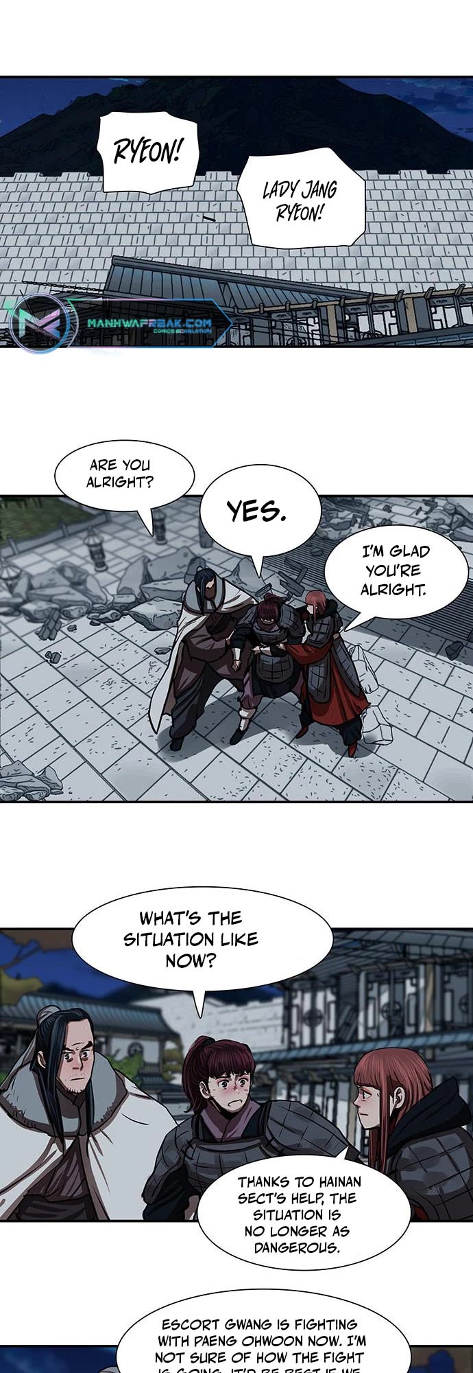 Escort Warrior chapter 183 page 36