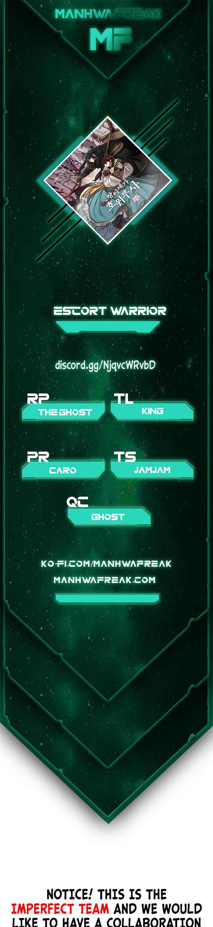 Escort Warrior chapter 186 page 1