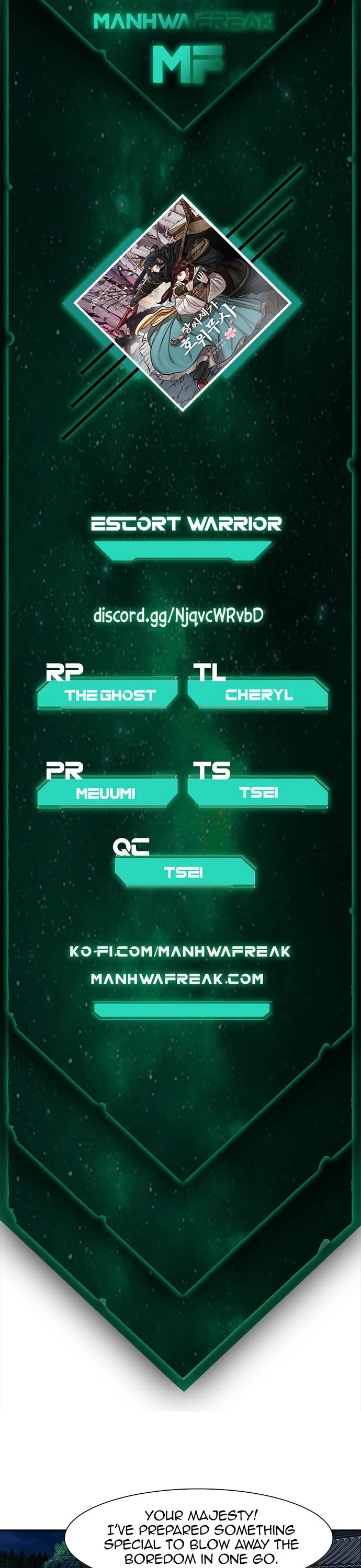 Escort Warrior chapter 205 page 1