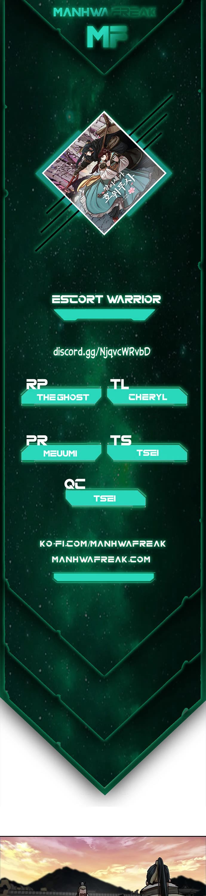 Escort Warrior chapter 208 page 1