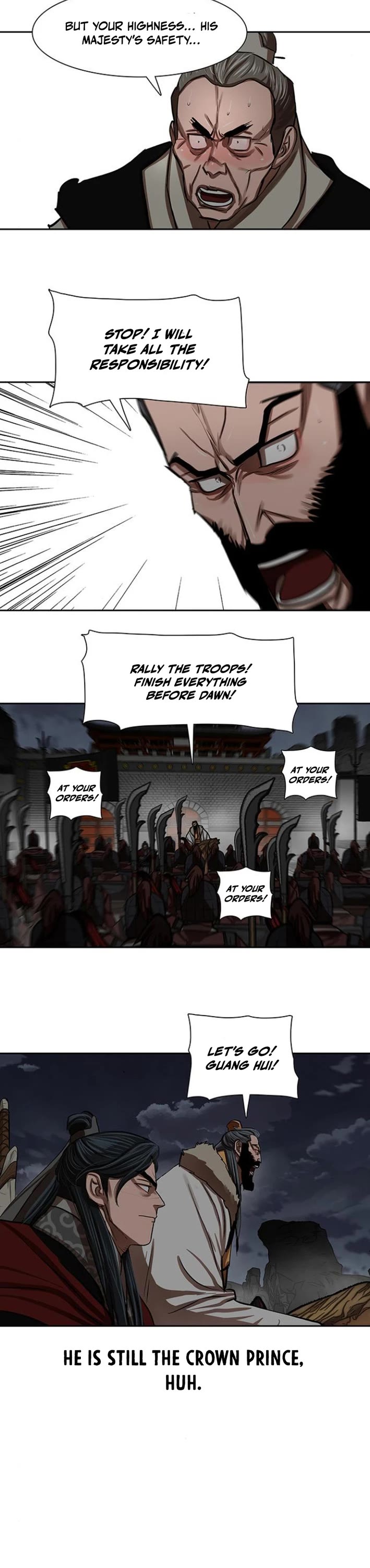 Escort Warrior chapter 223 page 12