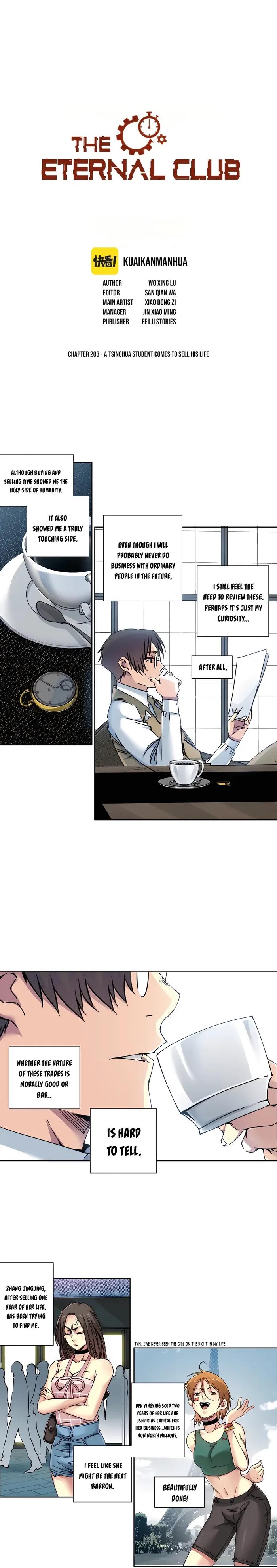 Eternal Club chapter 203 page 1