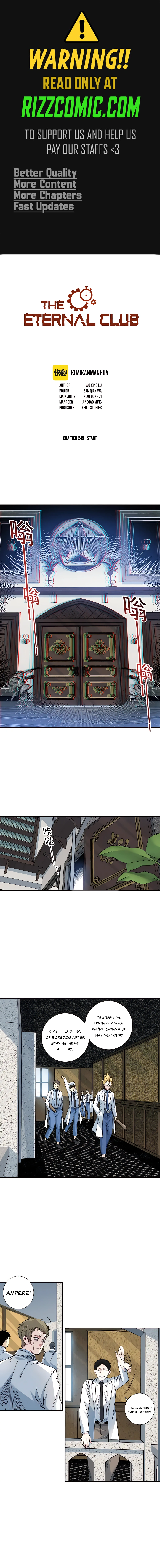 Eternal Club chapter 249 page 1