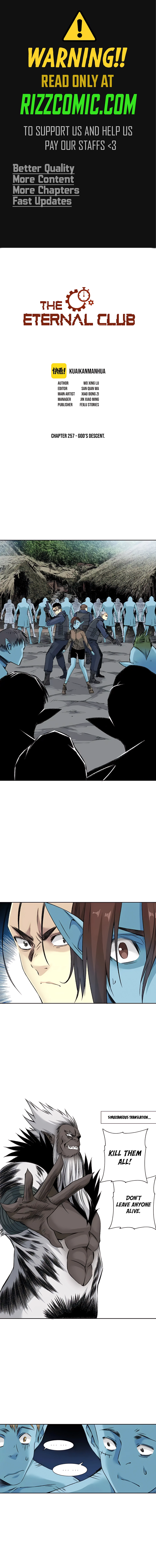 Eternal Club chapter 257 page 1