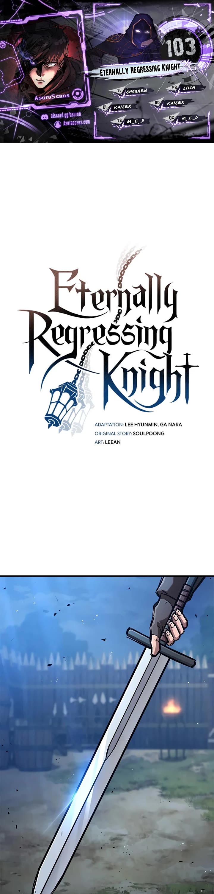 Eternally Regressing Knight chapter 103 page 1