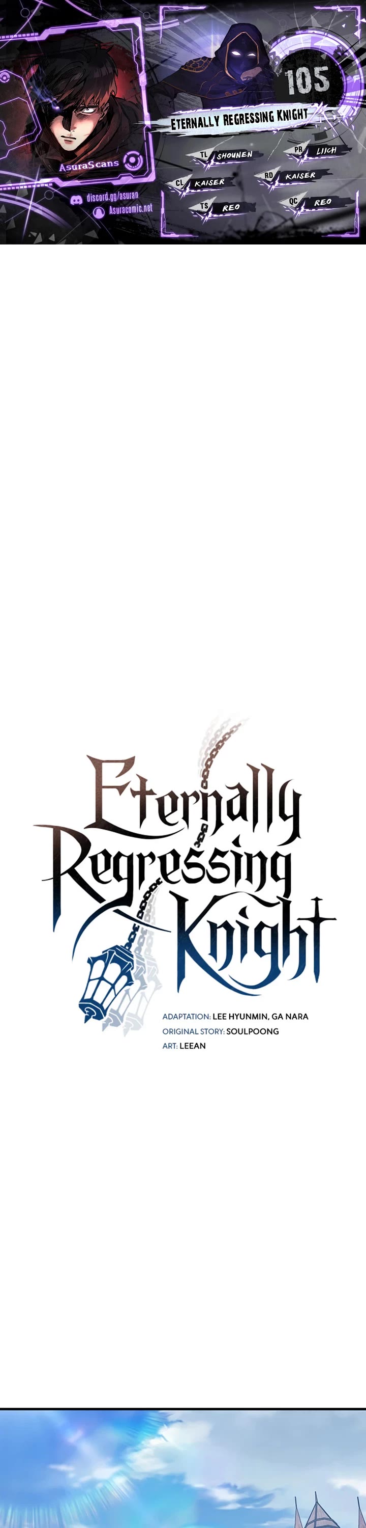 Eternally Regressing Knight chapter 105 page 1