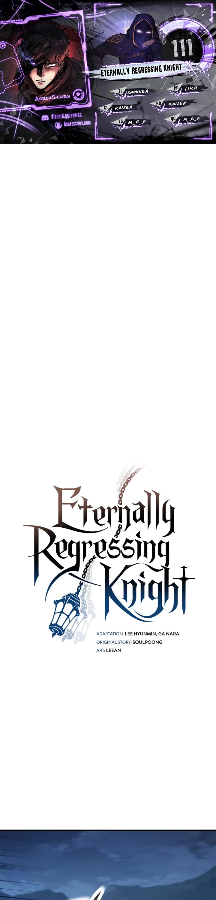 Eternally Regressing Knight chapter 111 page 1