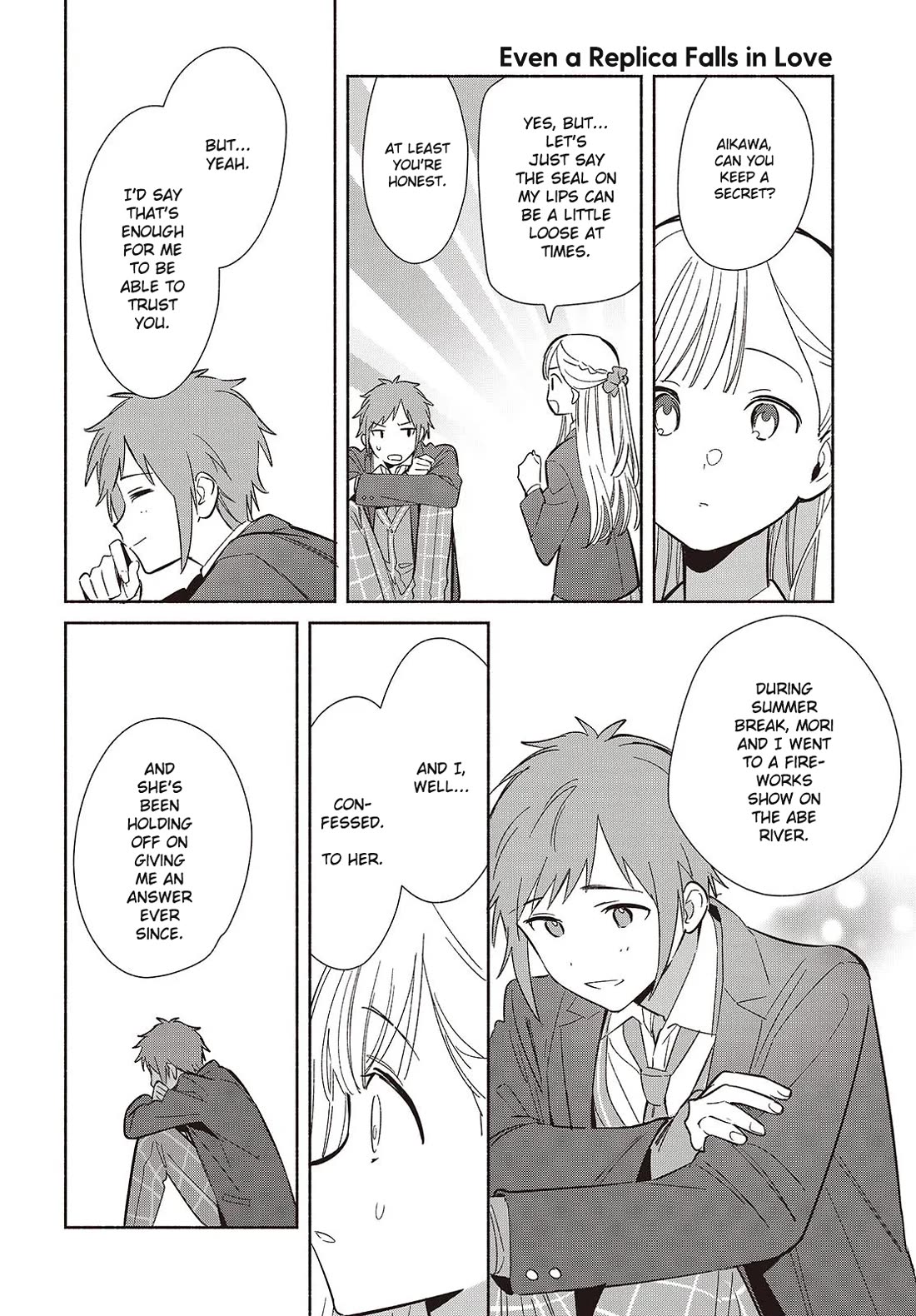 Even a Replica Falls in Love chapter 21 page 8