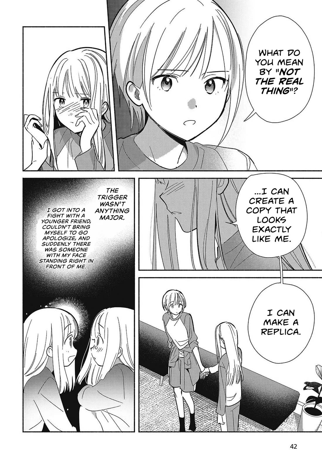 Even a Replica Falls in Love chapter 32 page 12