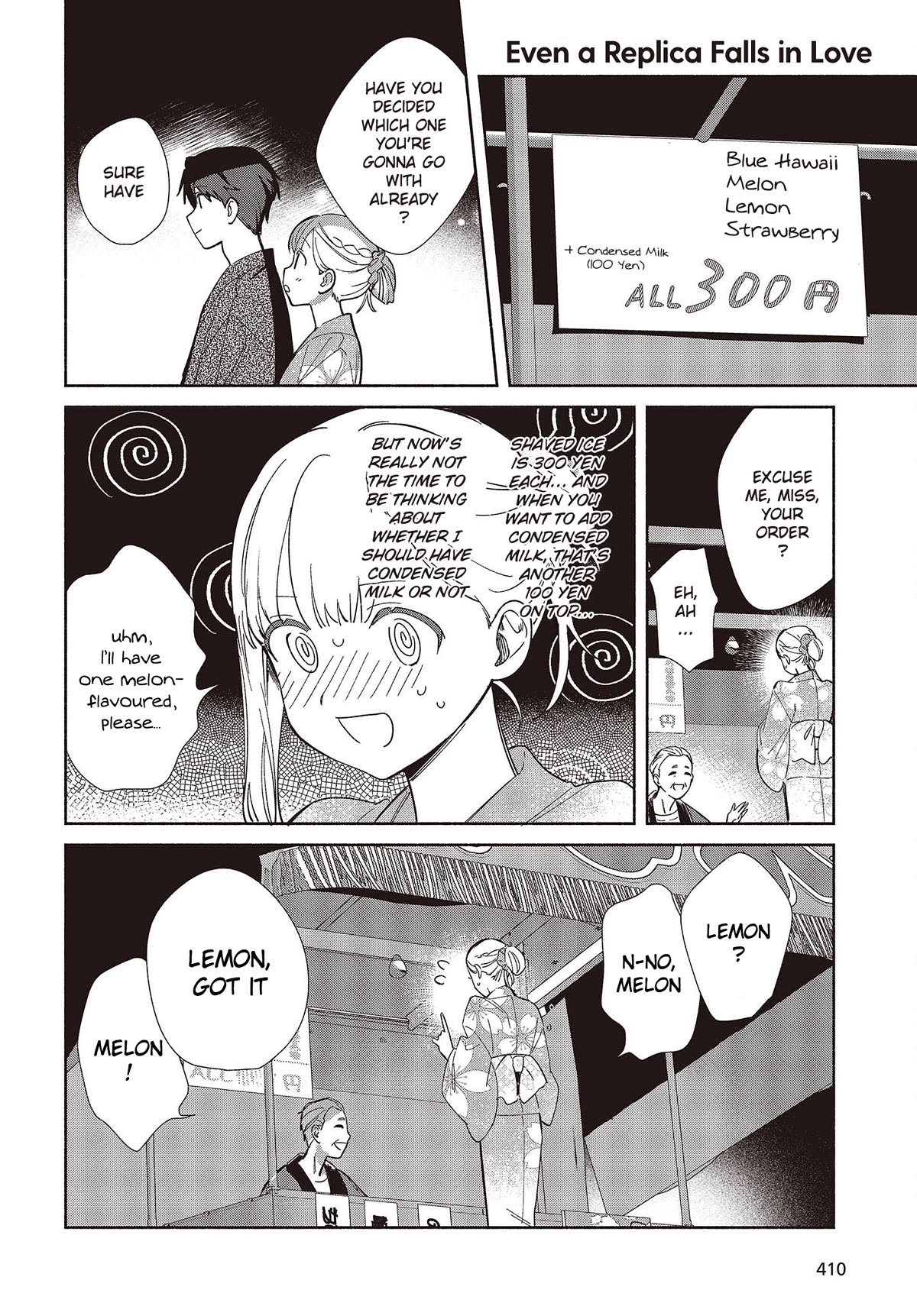 Even a Replica Falls in Love chapter 7 page 2
