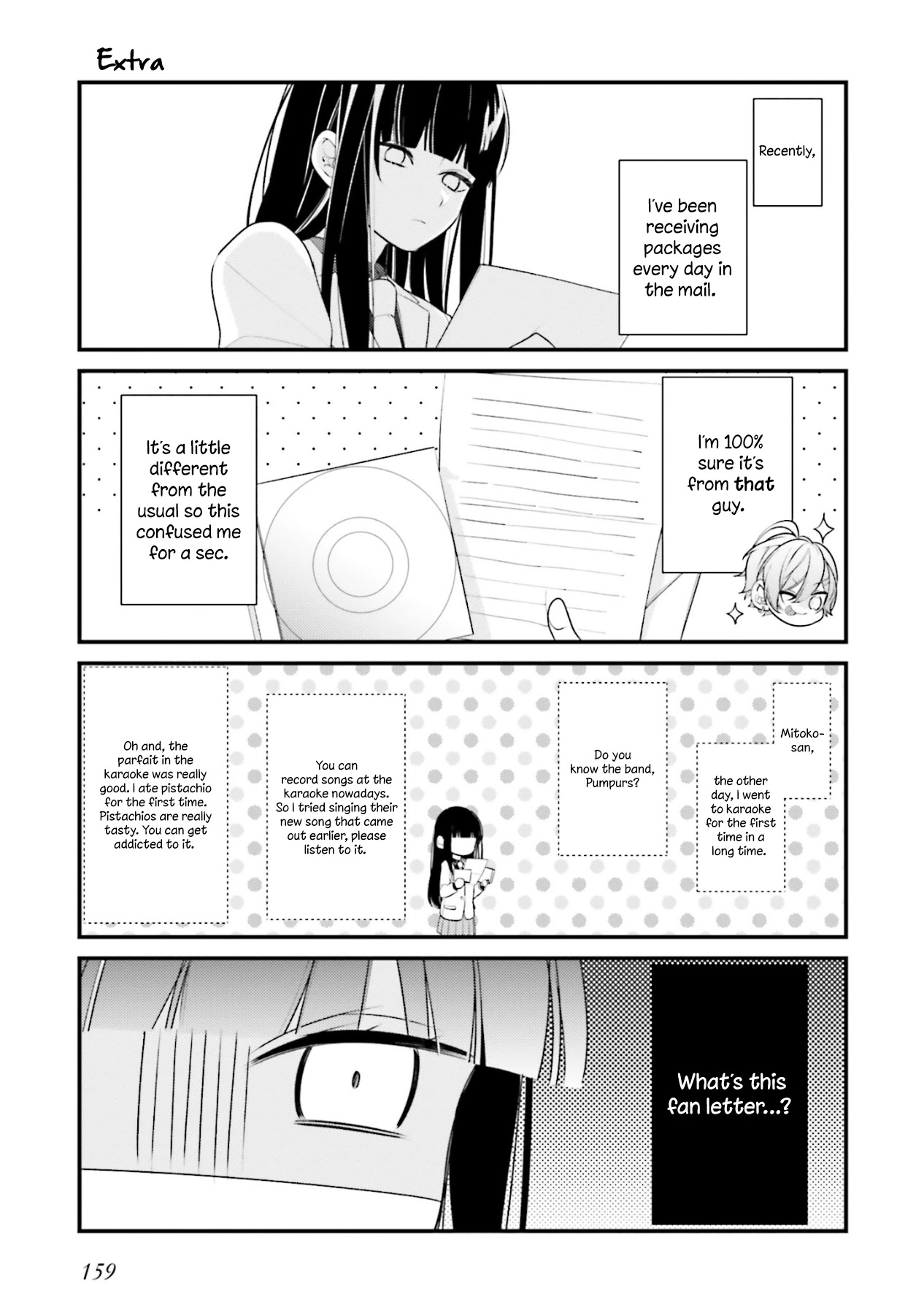 Even If I Were To Die, I Wouldn't Choose You chapter 9.5 page 1