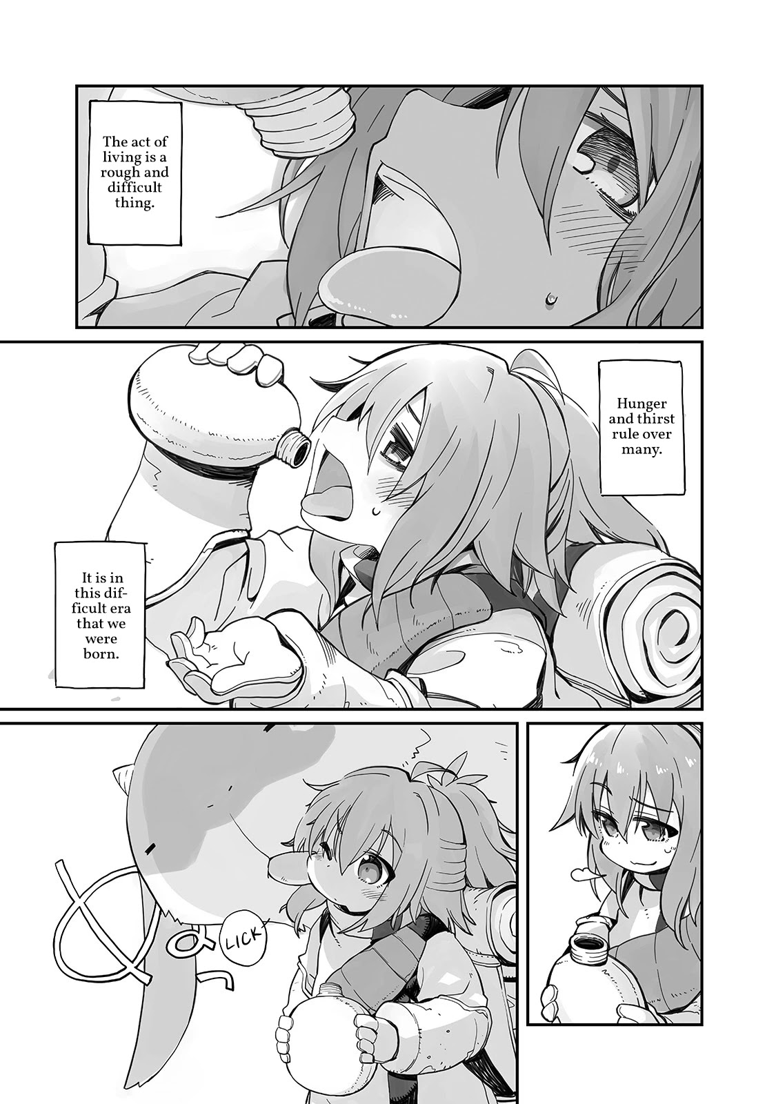 Even If the World is Over it's Fun to Live chapter 1 page 1