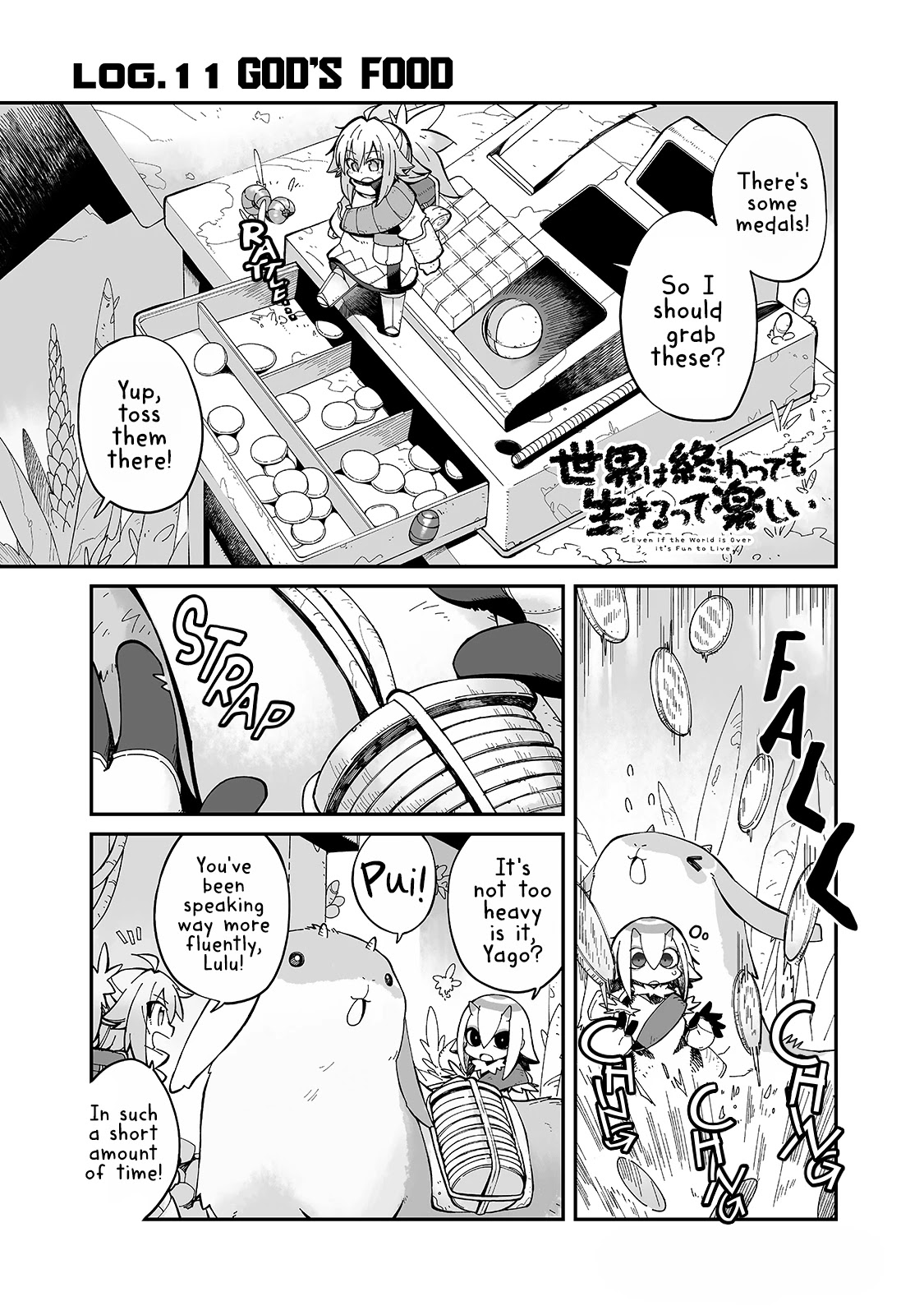 Even If the World is Over it's Fun to Live chapter 11 page 1