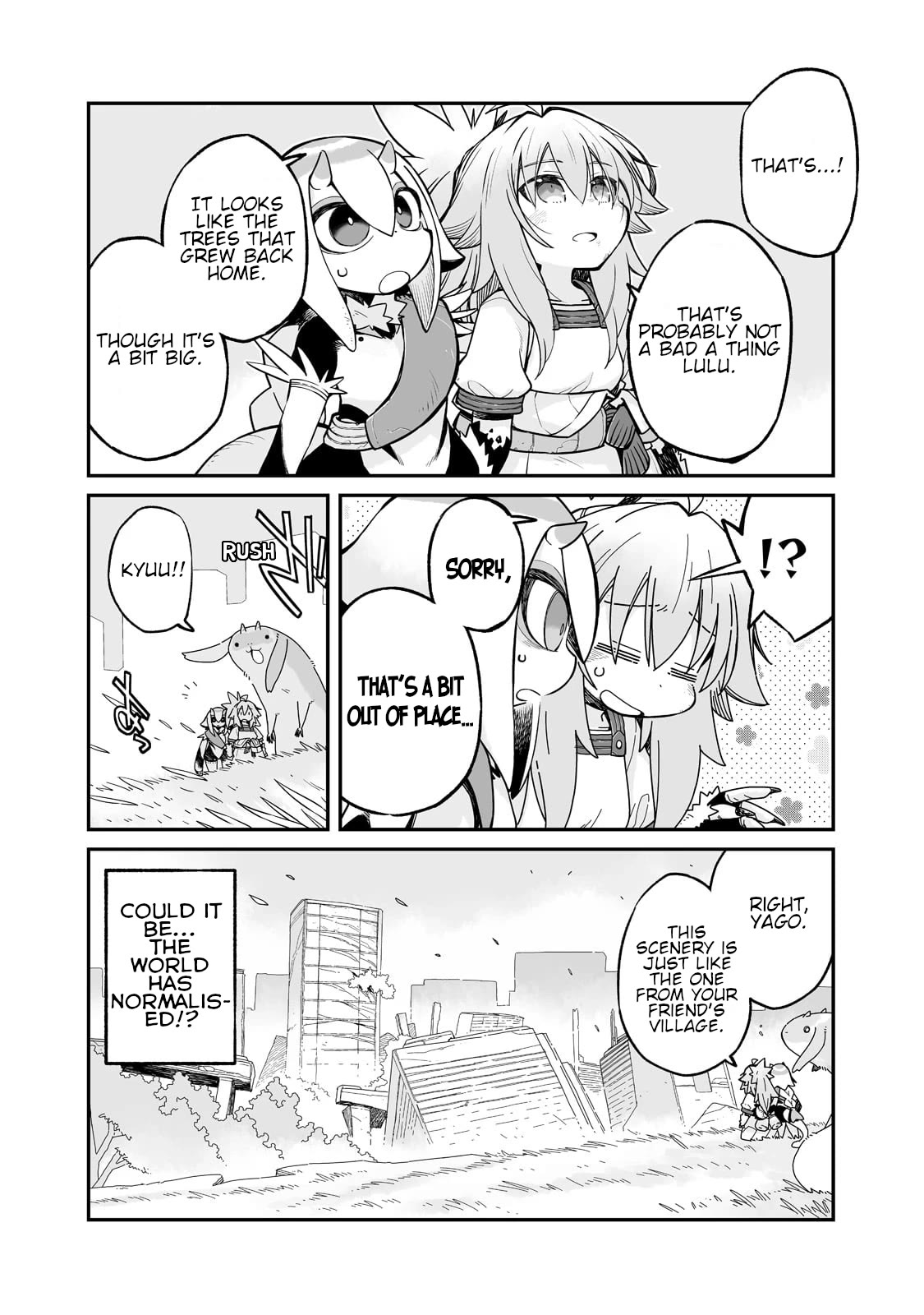 Even If the World is Over it's Fun to Live chapter 28.2 page 3